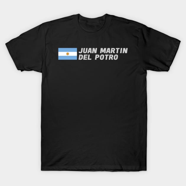 Juan Martin Del Potro T-Shirt by mapreduce